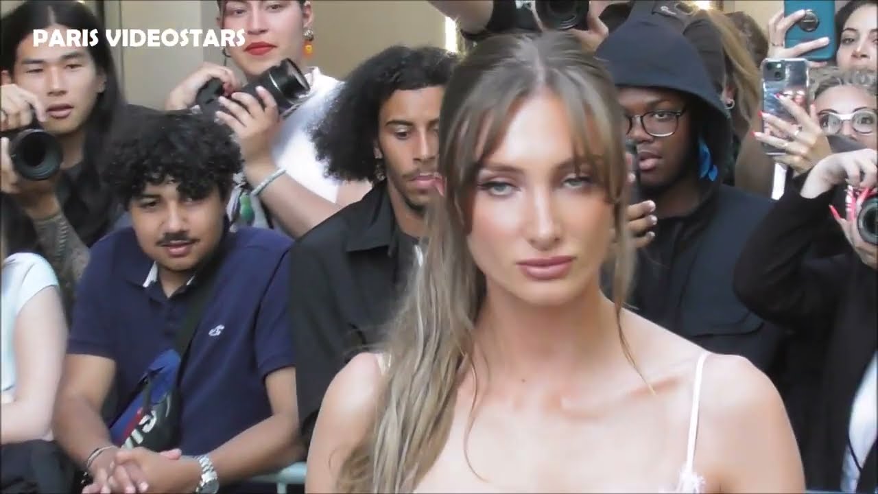 Mathilde Pinault @ Paris Fashion Week 3 july 2023 show Giambattista Valli Haute Couture