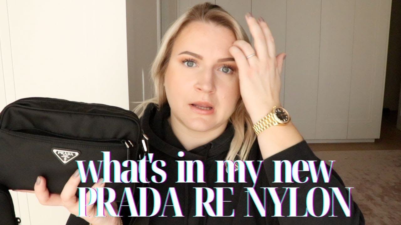 WHAT'S IN MY BAG: PRADA RE-NYLON CROSSBODY FIRST IMPRESSIONS