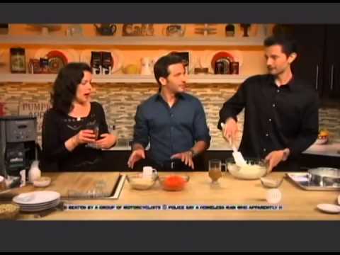 Cooking with coffee with Gabriele Corcos and Debi Mazar