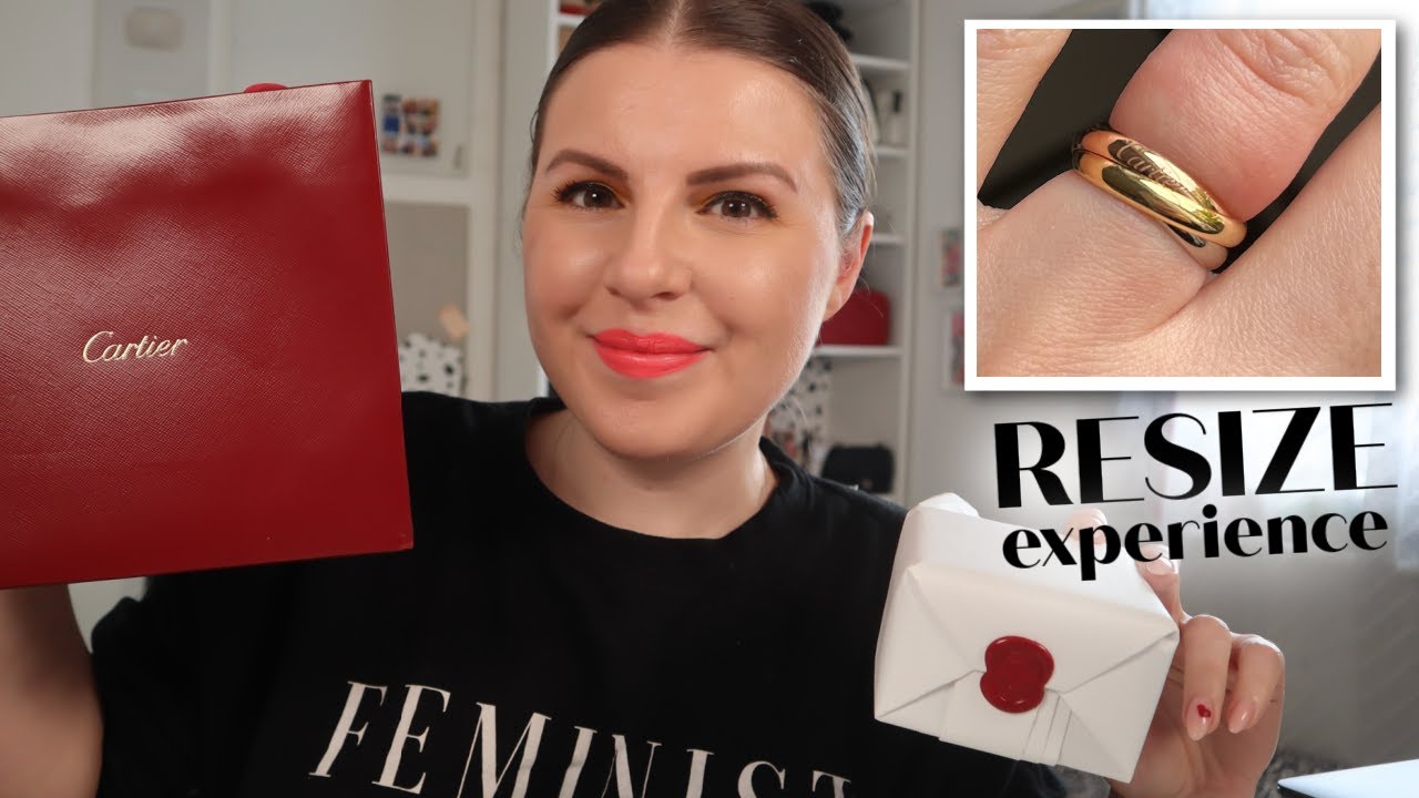 CARTIER SMALL TRINITY RING // Unboxing, Resizing Experience, First Impressions + Review