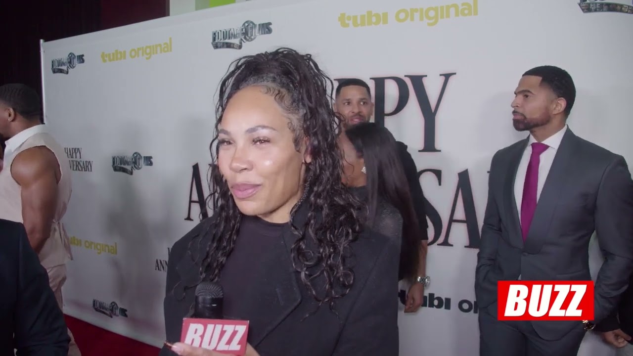LaMyia Good, talks "the ultimate revenge" at 'The Anniversary' Tubi Premiere | BUZZ CLIPS