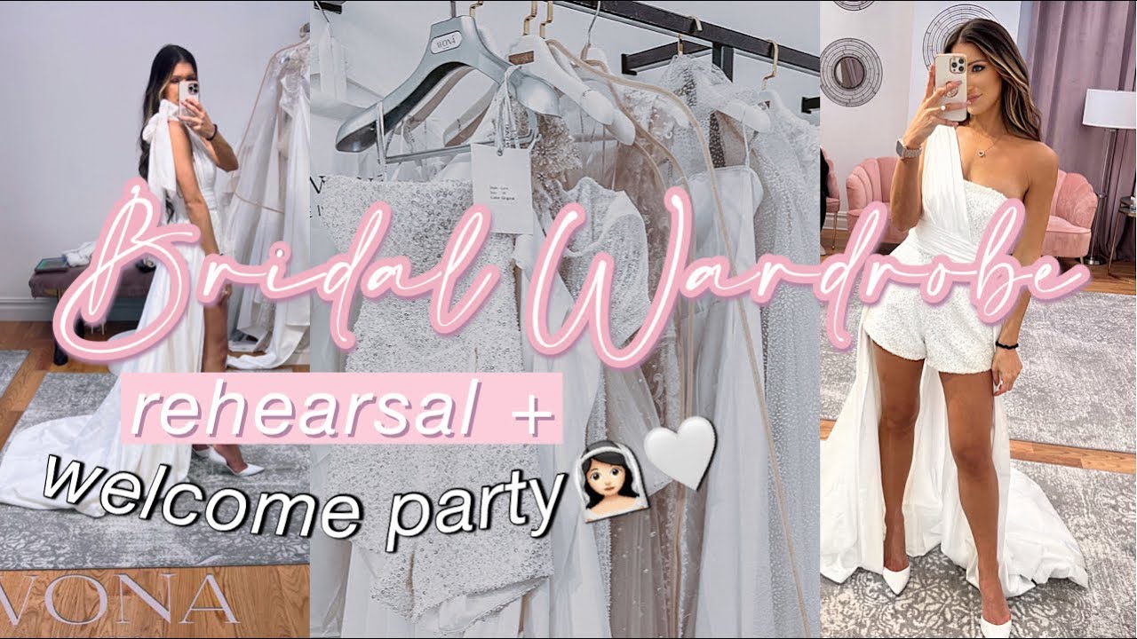 BRIDAL OUTFITS: REHEARSAL DINNER DRESS SHOPPING | WONÁ NYC
