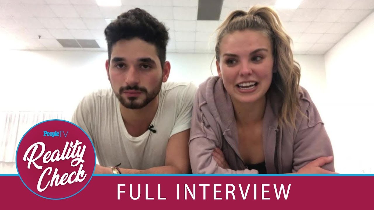 DWTS' Hannah Brown & Alan Bersten Talk Rehearsal Tricks, Bachelorette Exes & More! | PeopleTV