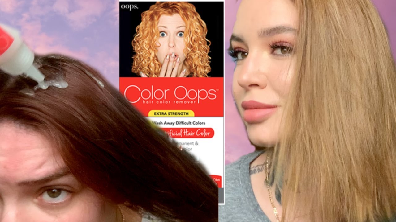 Color Oops Extra Strength Hair Color Remover / Bleach-Free Dye Corrector + TIPS for best results!