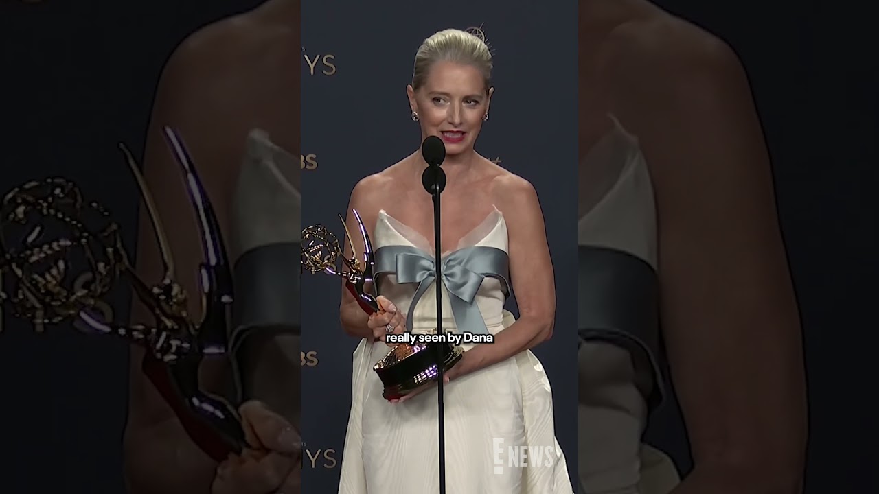 Katherine LaNasa says she hopes her character on "The Pitt" helps nurses feel seen. #Emmys