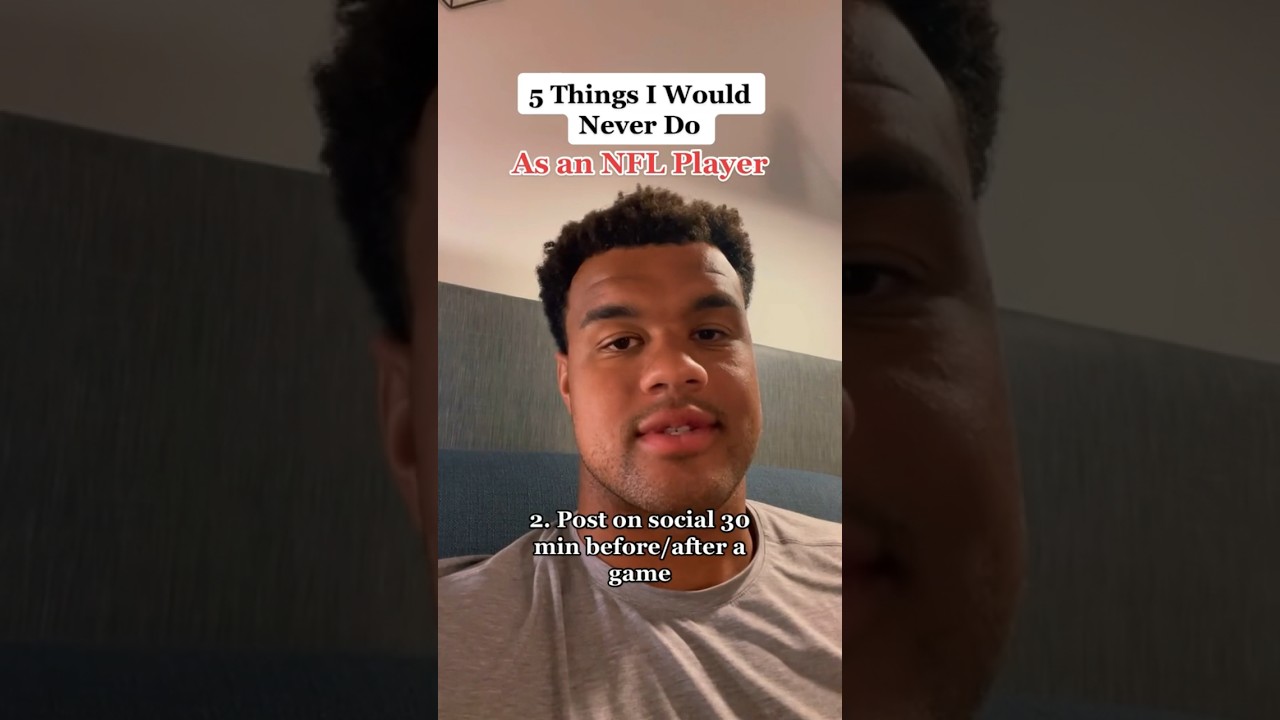 5 things I’d never do as a NFL player | Part 1