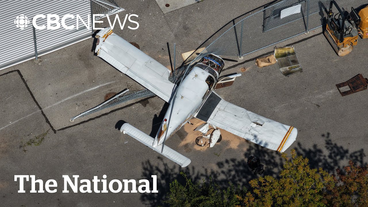 Recording captures moments before small plane crash in Toronto neighbourhood