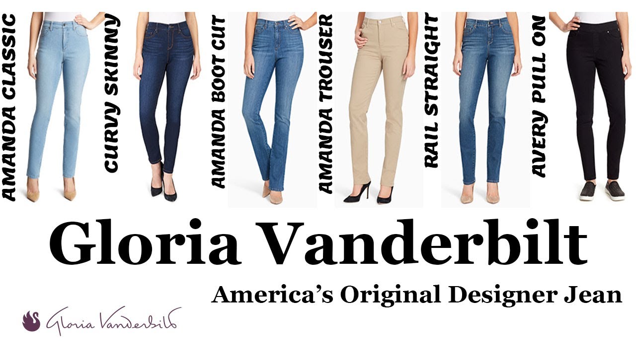 Gloria Vanderbilt Jeans: Make a stylish statement in these women's trendy denim Amanda jeans