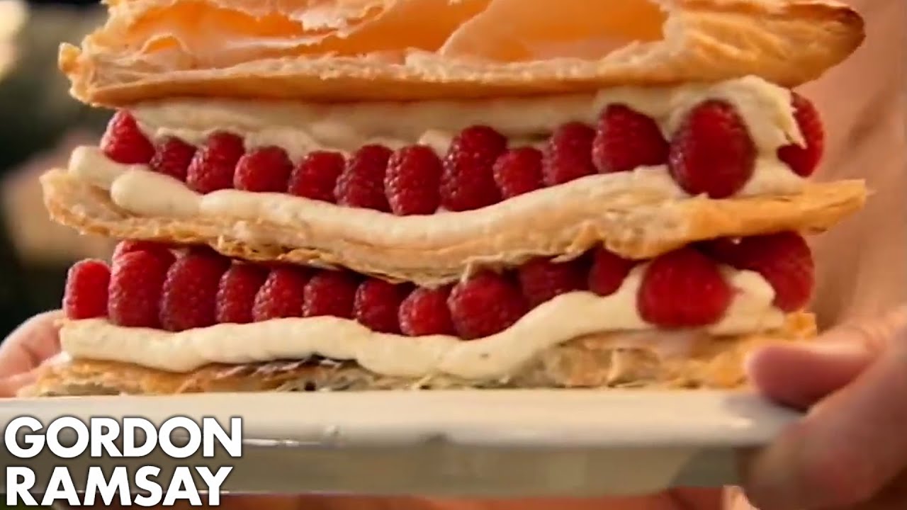 Raspberry Millefeuille Gordon Ramsay