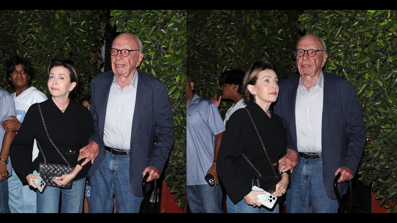Keith Rupert Murdoch And Wife Elena Zhukova Enjoy A Low-Key Dinner Date at Giorgio Baldi!