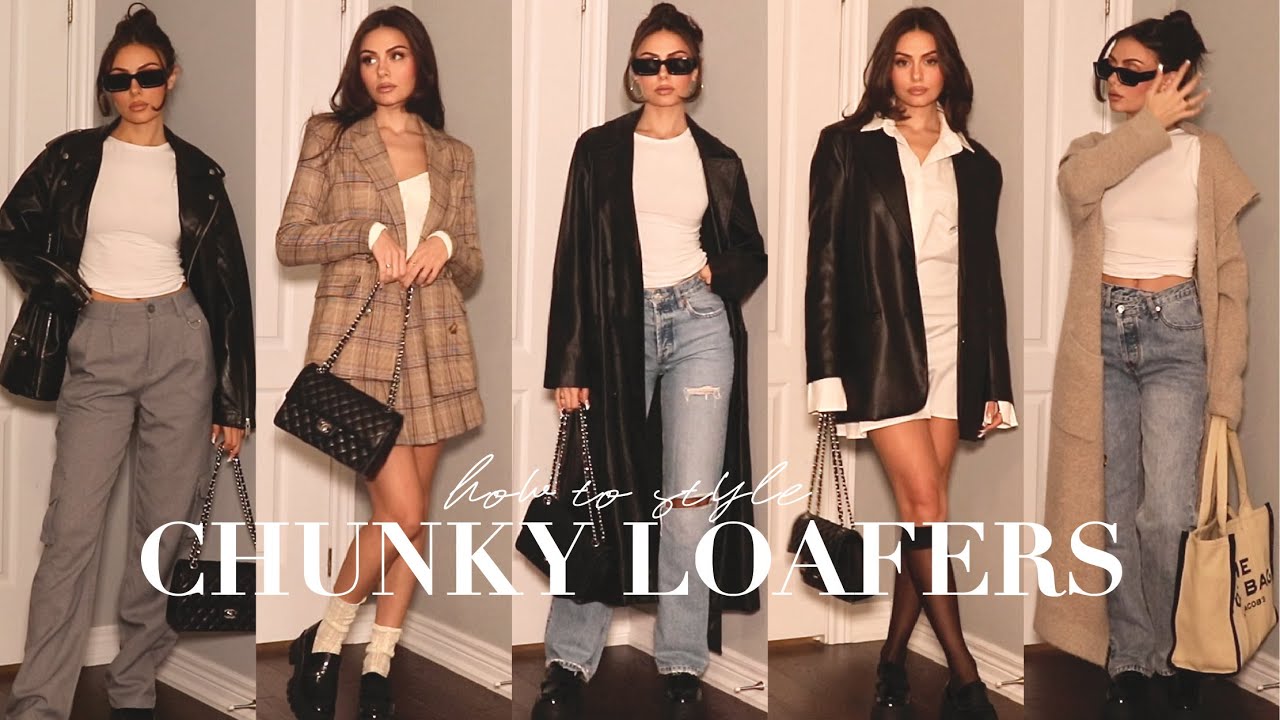 HOW TO STYLE CHUNKY LOAFERS | 10 OUTFIT IDEAS FOR FALL