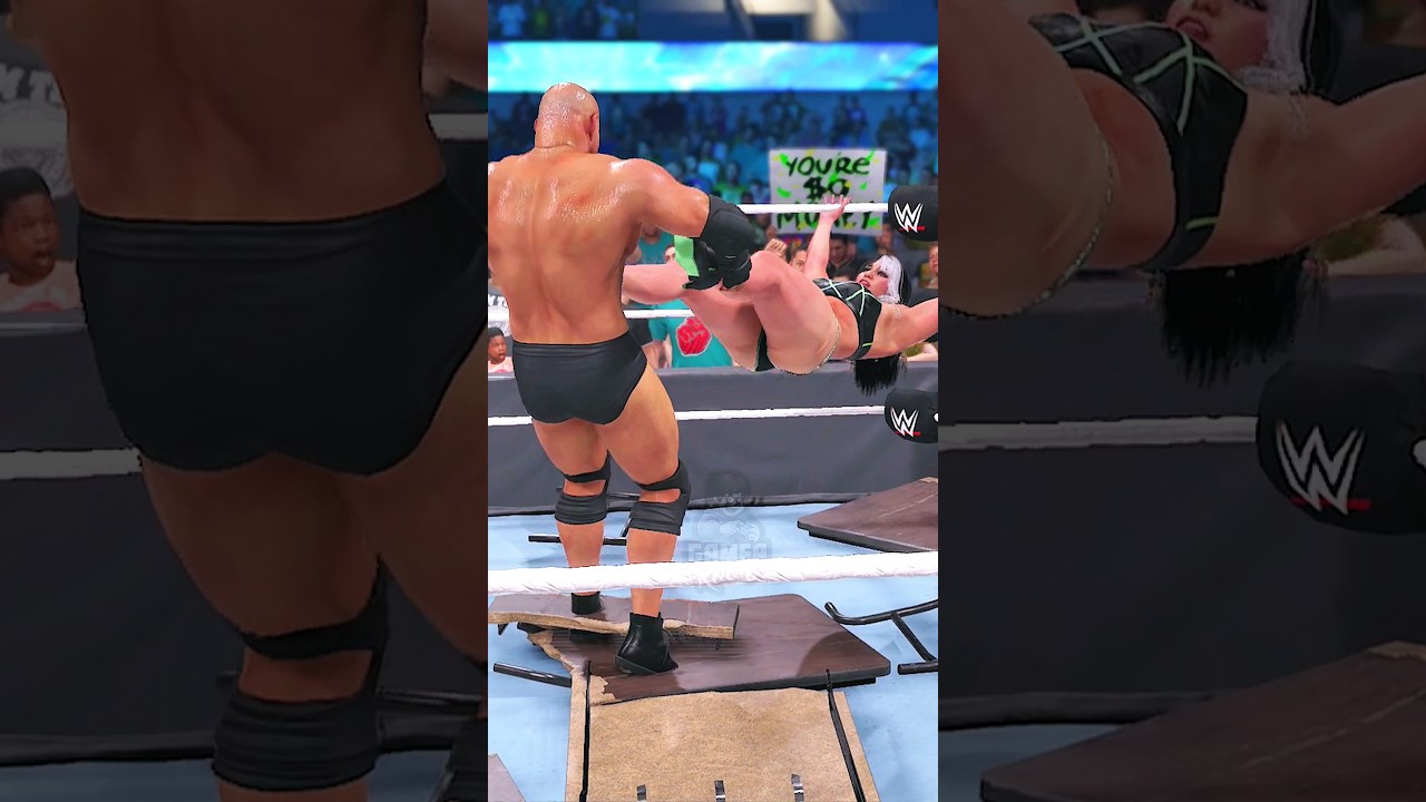 Goldberg vs Scarlett Jones Part 8 #wwe #wwe2k24 #wweraw #wwesmackdown #goldberg #romanreigns