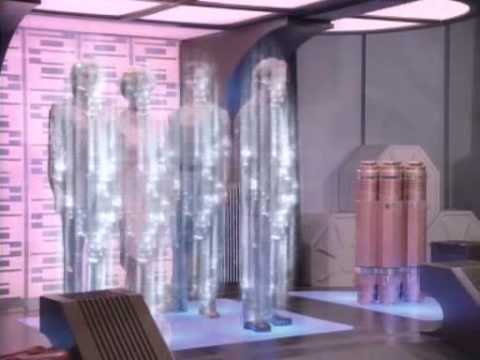 Tasha Yar / Denise Crosby Waves Goodbye In "Symbiosis"