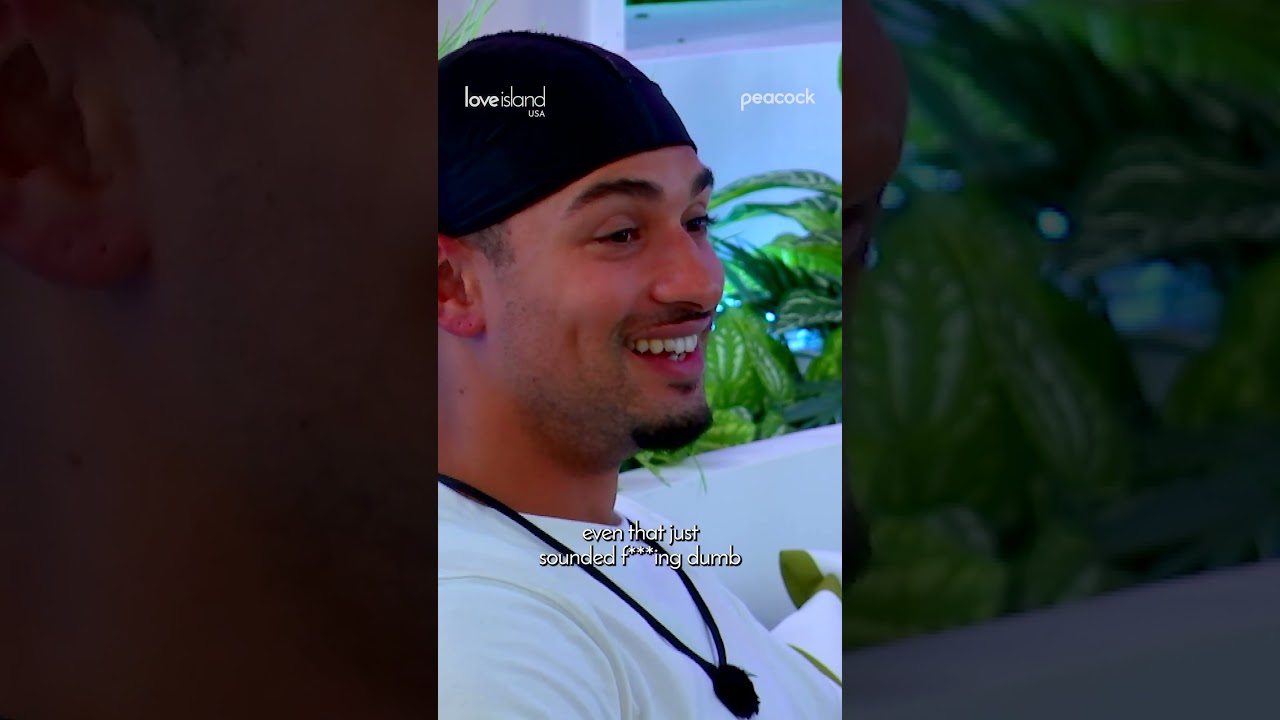 Miguel is putting that accent to WORK😍 #LoveIslandUSA #MiguelHarichi #LeahKateb #CasaAmor