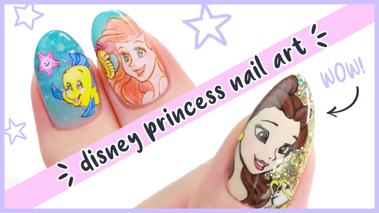 Incredible Disney Princess Nail Art Designs Compilation!