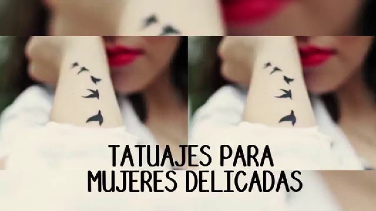 Tatuajes para mujeres delicadas