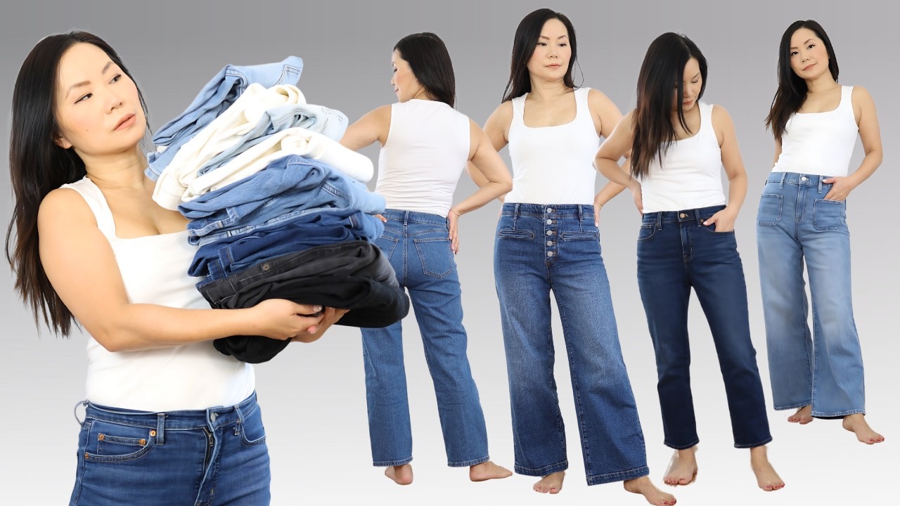I Bought EVERY Petite-friendly Jean- Here’s the Truth (MASSIVE Try-on Haul)