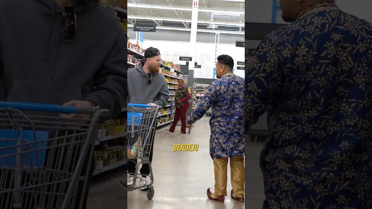 Baljeet Pushing ​⁠@jakepaul Cart😂‼️