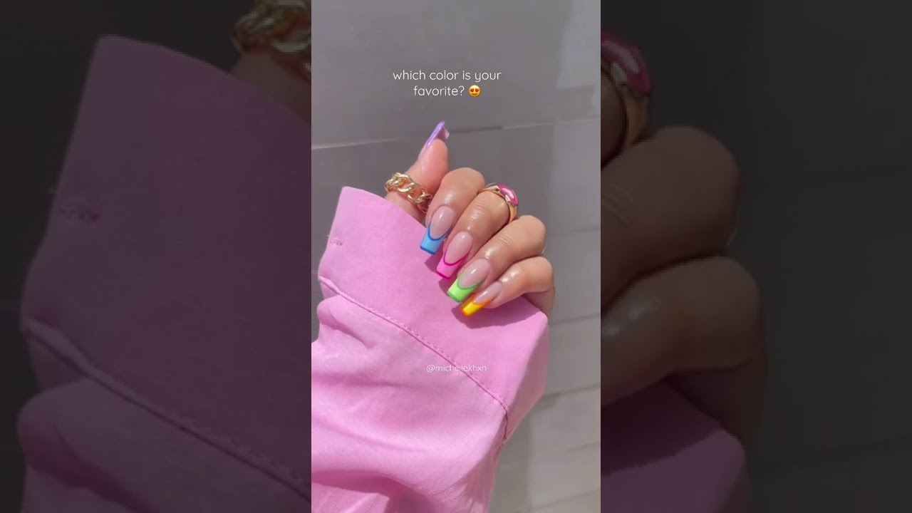 Summer Nail Inspo ☀️👙🌈