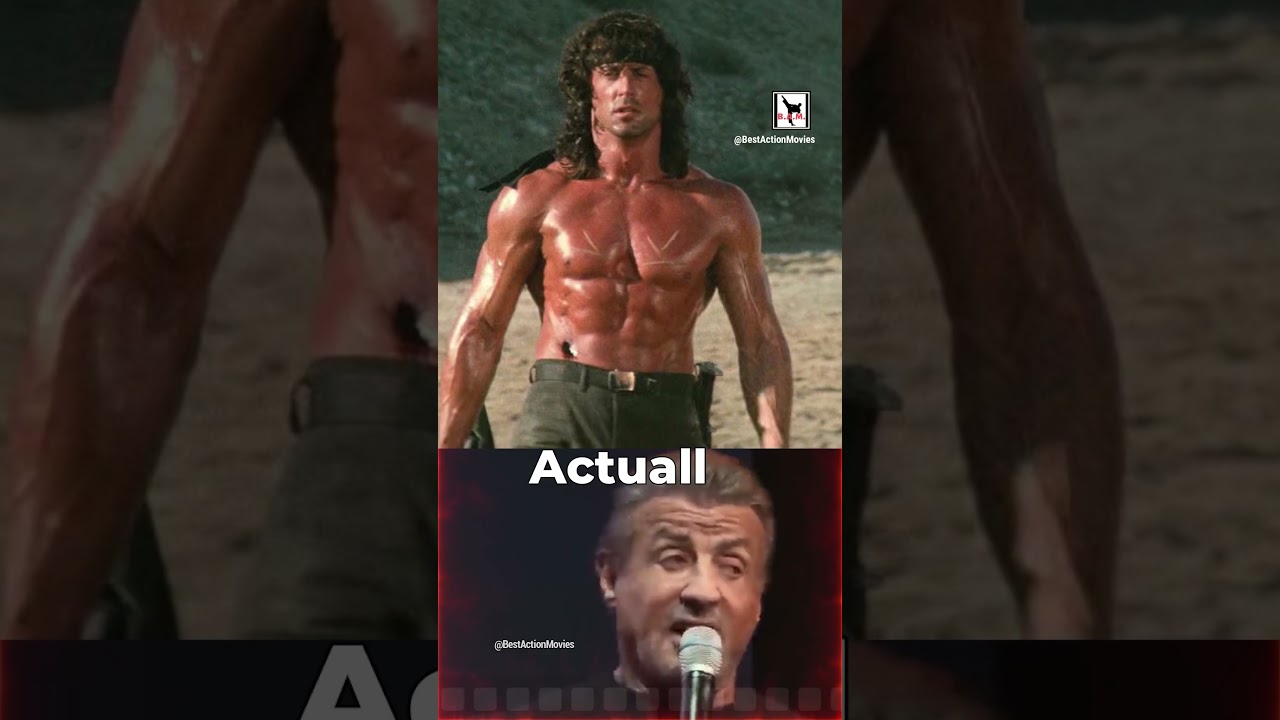 Sylvester Stallone His BEST SHAPE ever #stallone