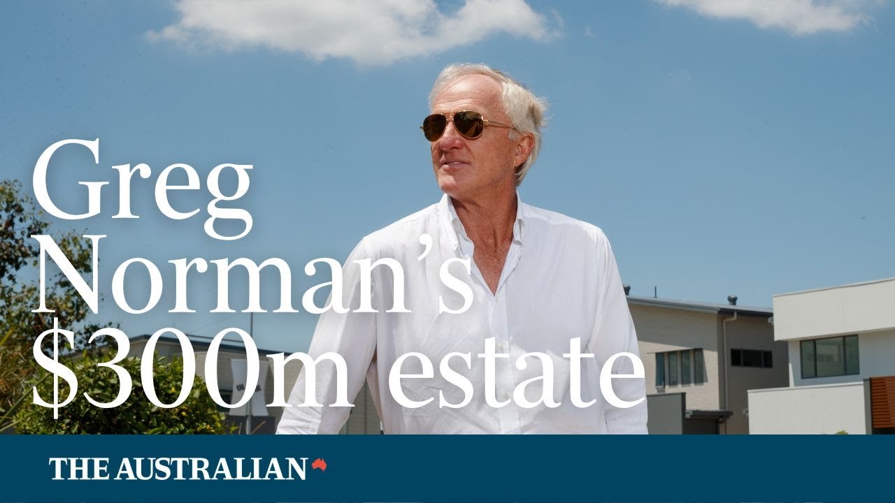 HOME TOUR: Greg Norman's $300 million Sydney housing estate (Watch)