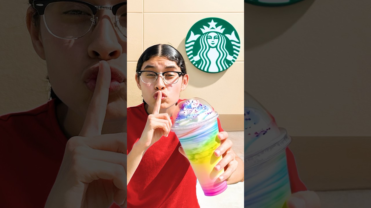 #ad I Ordered the Top Secret Drink at Starbucks