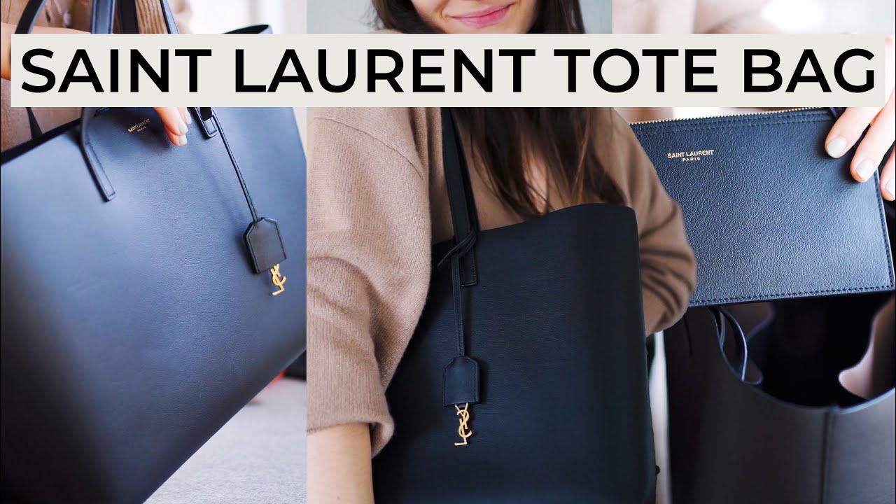 SAINT LAURENT YSL SHOPPING TOTE BAG | 4 year wear & tear in-depth review | luxury designer tote