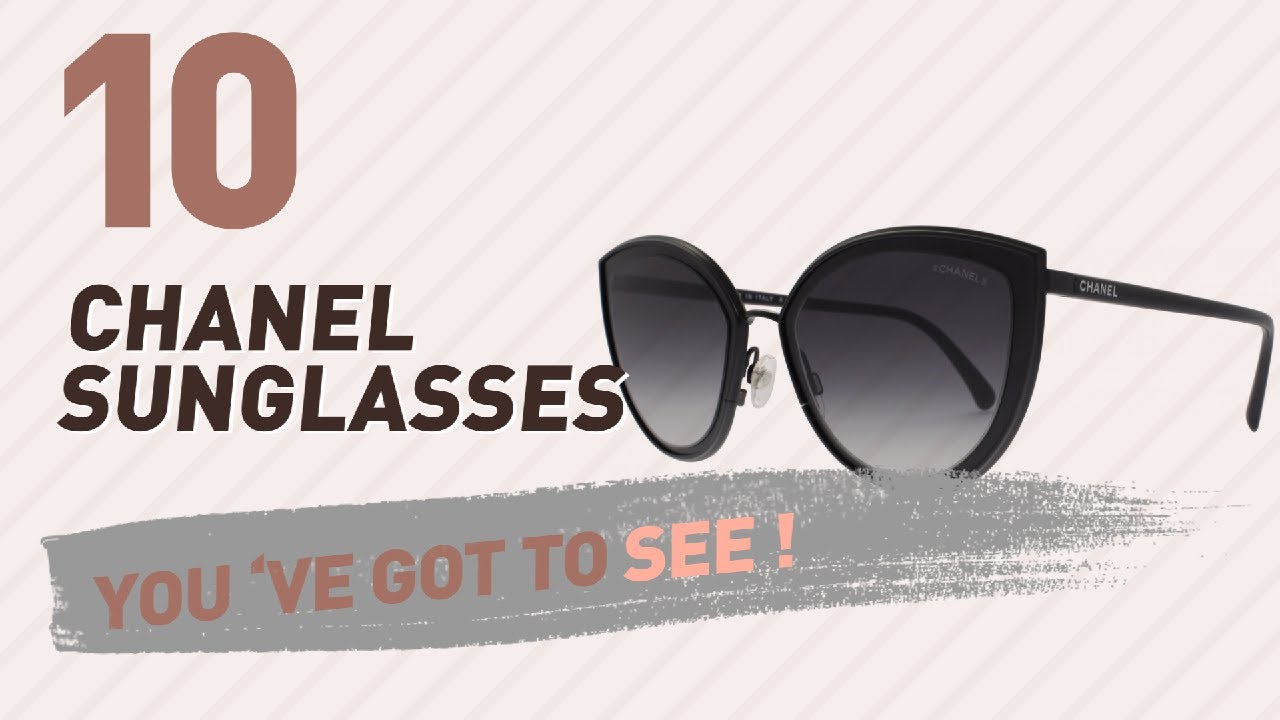 Chanel Sunglasses For Women // New & Popular 2017