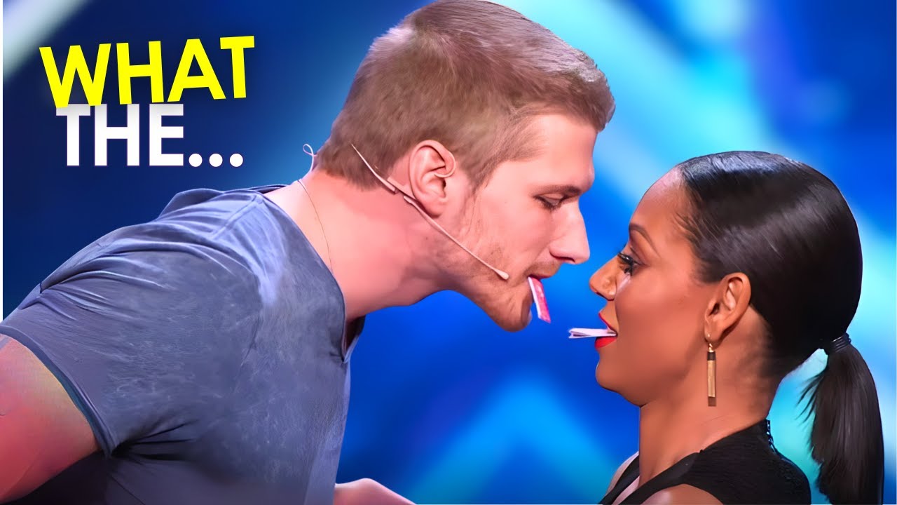 Contestant Tries to KISS Mel B on America’s Got Talent