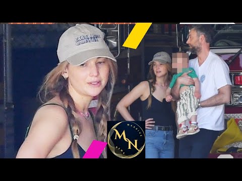 Jennifer Lawrence Is Joined By Her Husband Cooke Maroney And Baby Son Cy In New York City