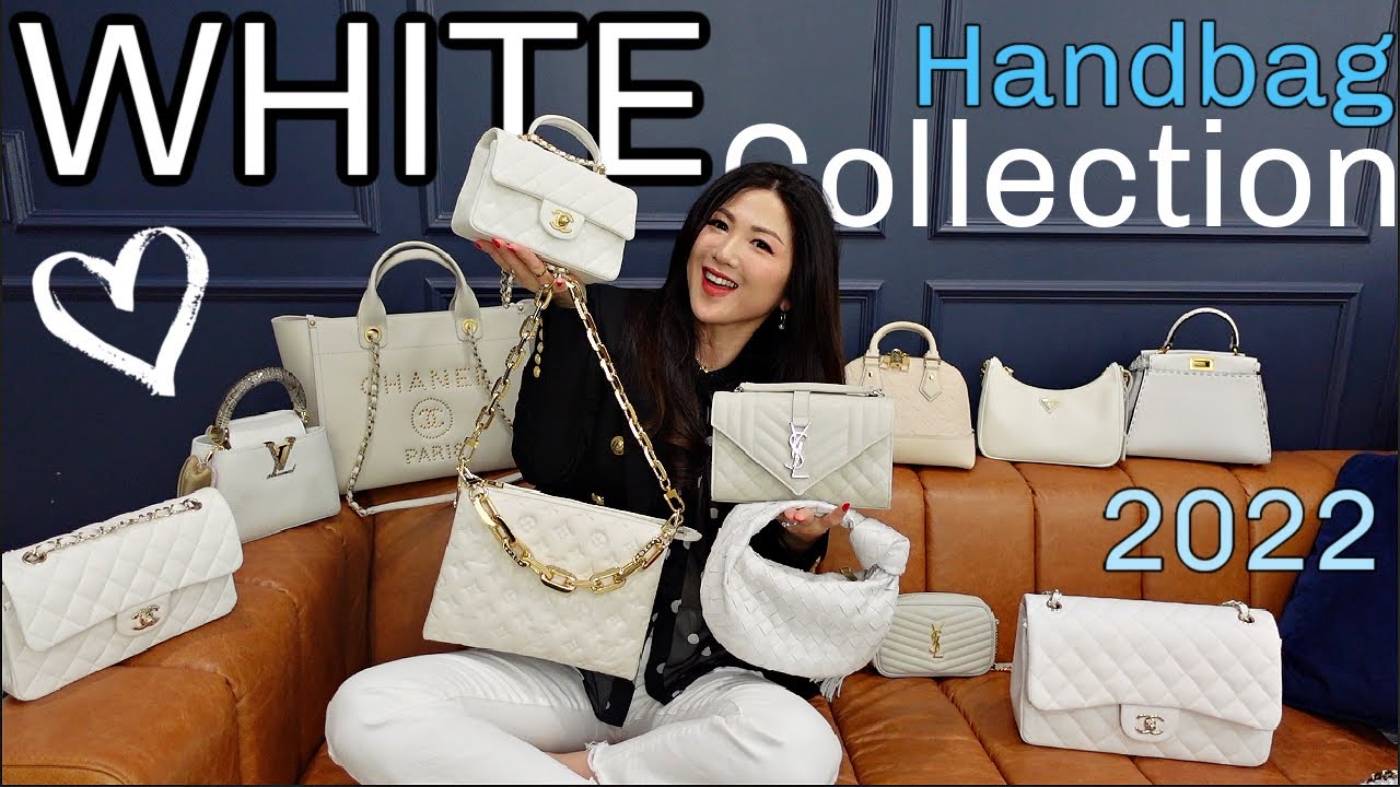 LEAST / MOST USED/ COMPARISON / BEST TIPS FOR COLOR TRANSFER 🤍 WHITE BAG COLLECTION | CHARIS❤️
