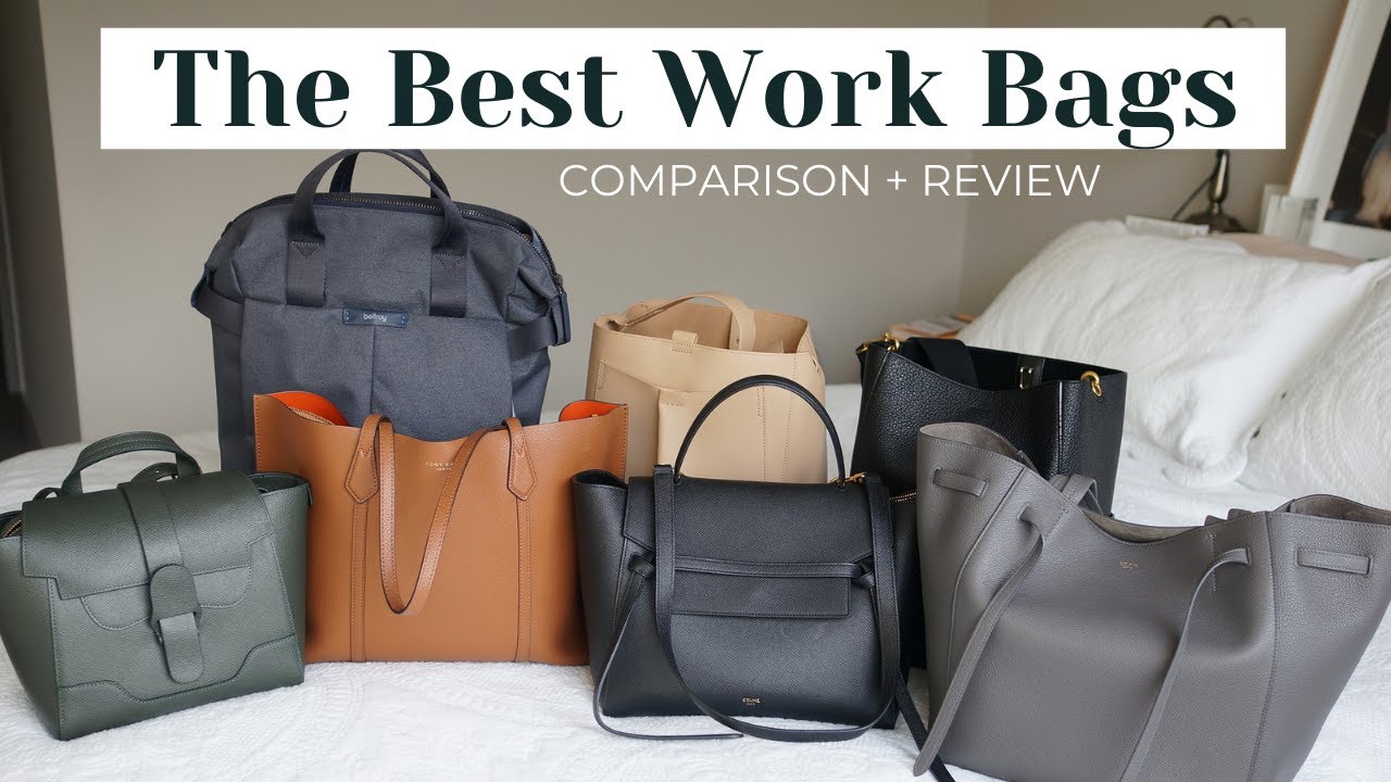 THE BEST BAGS FOR WORK | Work Tote Comparison + Review | Celine, Tory Burch, Everlane & Bellroy