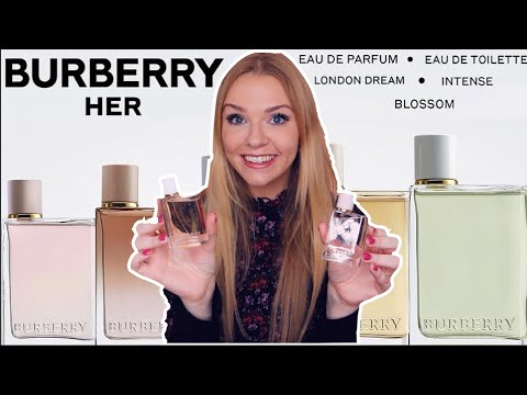 BURBERRY HER PERFUME RANGE REVIEW | NEW BURBERRY HER EAU DE TOILETTE | Soki London