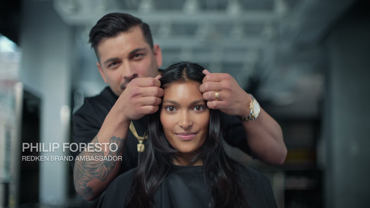 Caramel Highlights On Black Hair | The Redken Diaries | Hair.com By L'Oreal