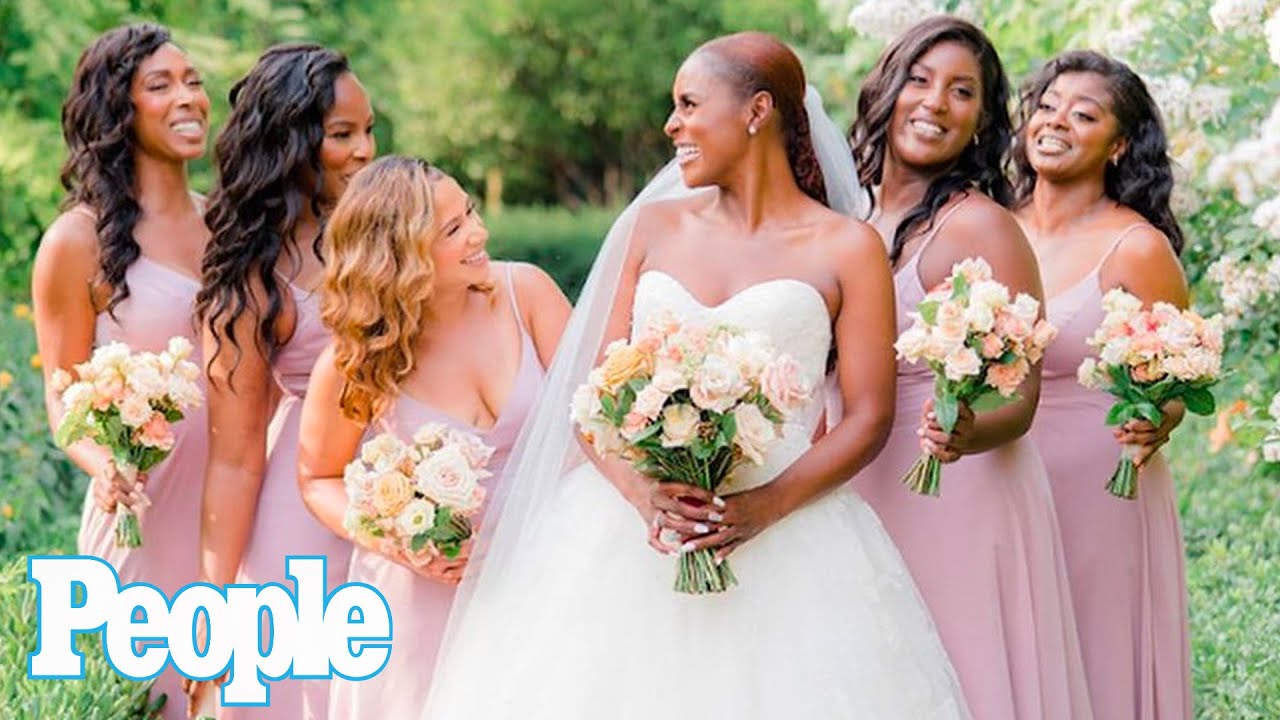 Issa Rae Marries Longtime Beau Louis Diame in Custom Vera Wang Dress: "So Real and Special" | PEOPLE