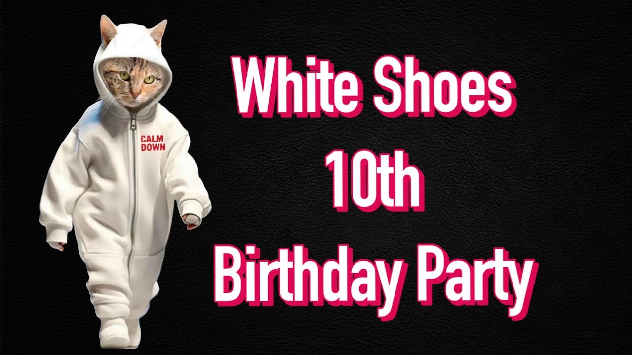 White Shoes 10th Birthday Party