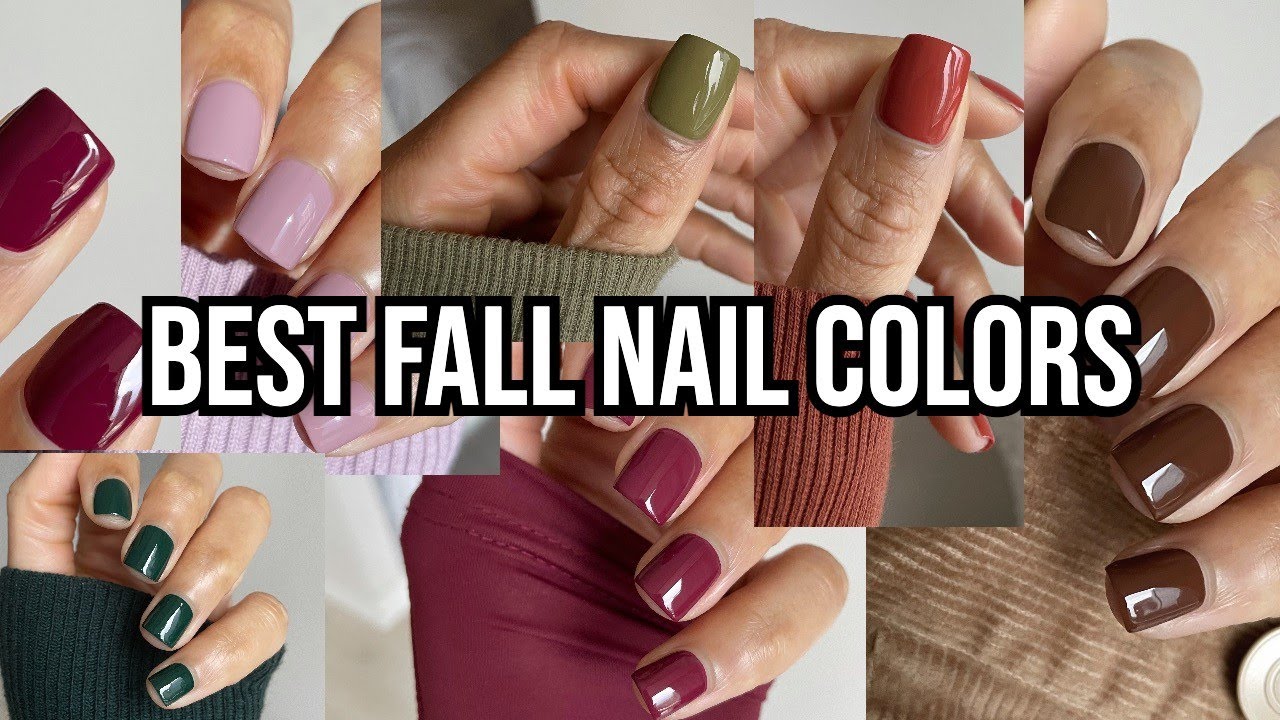 TOP FALL NAIL POLISH COLORS | fall favorites