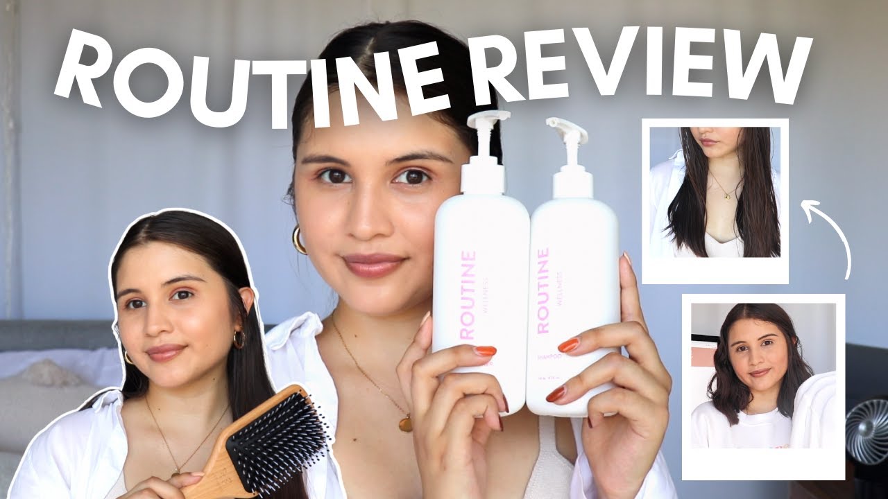 MY HAIR GROWTH ONE YEAR LATER! ft. Routine Wellness Shampoo and Conditioner Review!