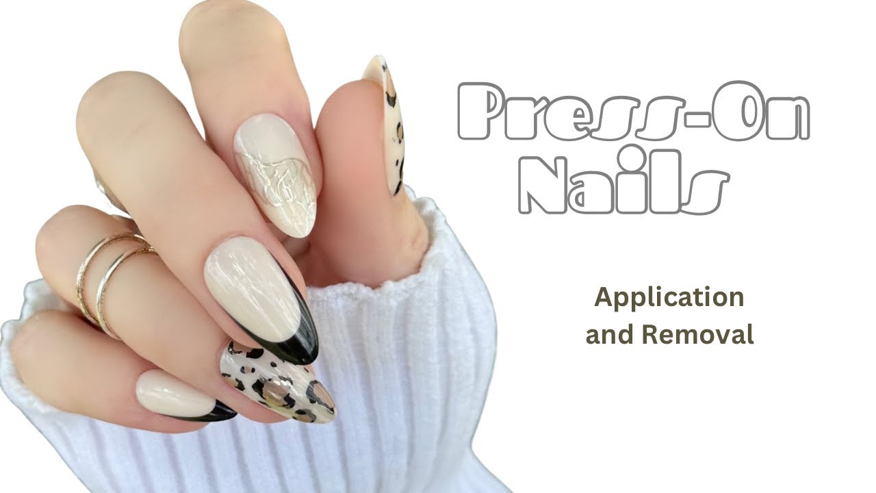 How to apply and remove press on nails | Jofay Fashion