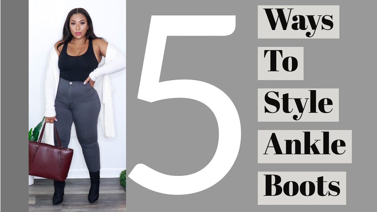 5 Ways to Style Ankle Booties