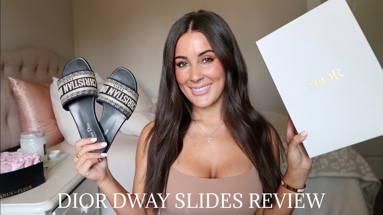 DIOR DWAY SLIDES REVIEW | Gabrielle Lynn