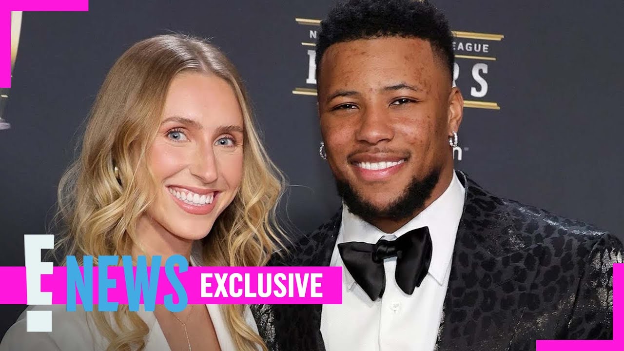Saquon Barkley Shares Rare Insight Into Romance With Fiancée Anna Congdon | E! News