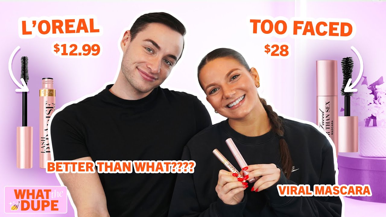 Too Faced Better Than Sex Mascara vs. $12 L’Oréal Lash Paradise(Wear Test + Review)
