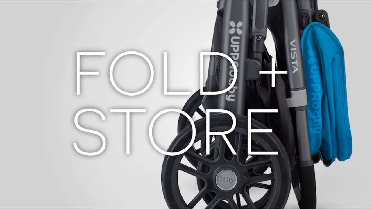 UPPAbby Vista Stroller - Fold + Store
