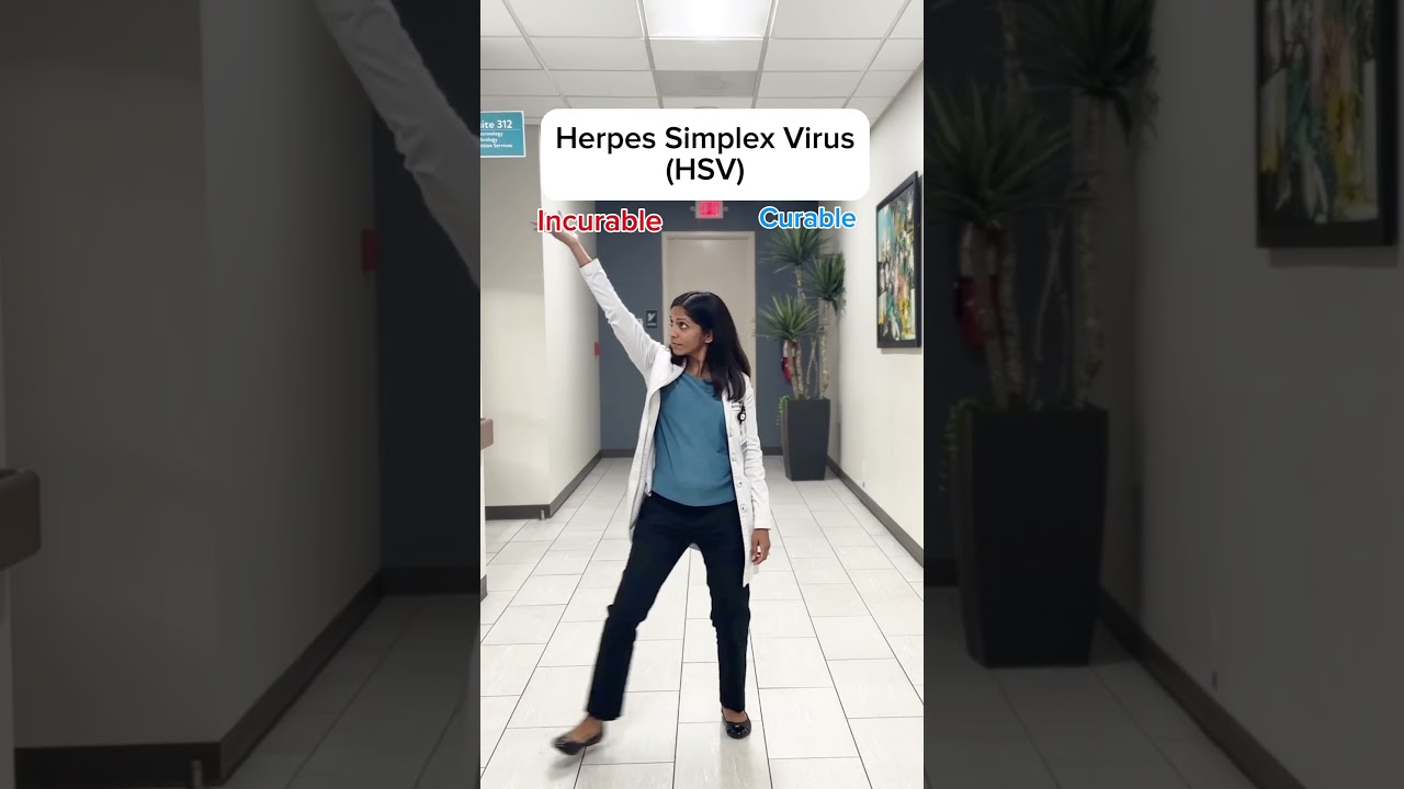 Incurable vs Curable STDs🦠 learn more in description