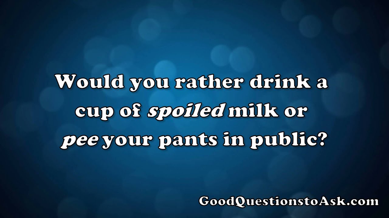 Funny Questions to Ask People
