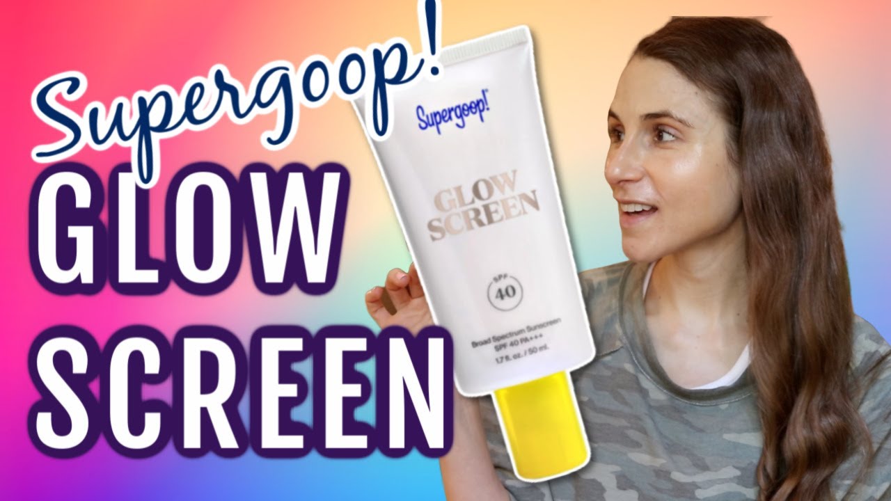 Vlog: Supergoop! GlowScreen review| Dr Dray