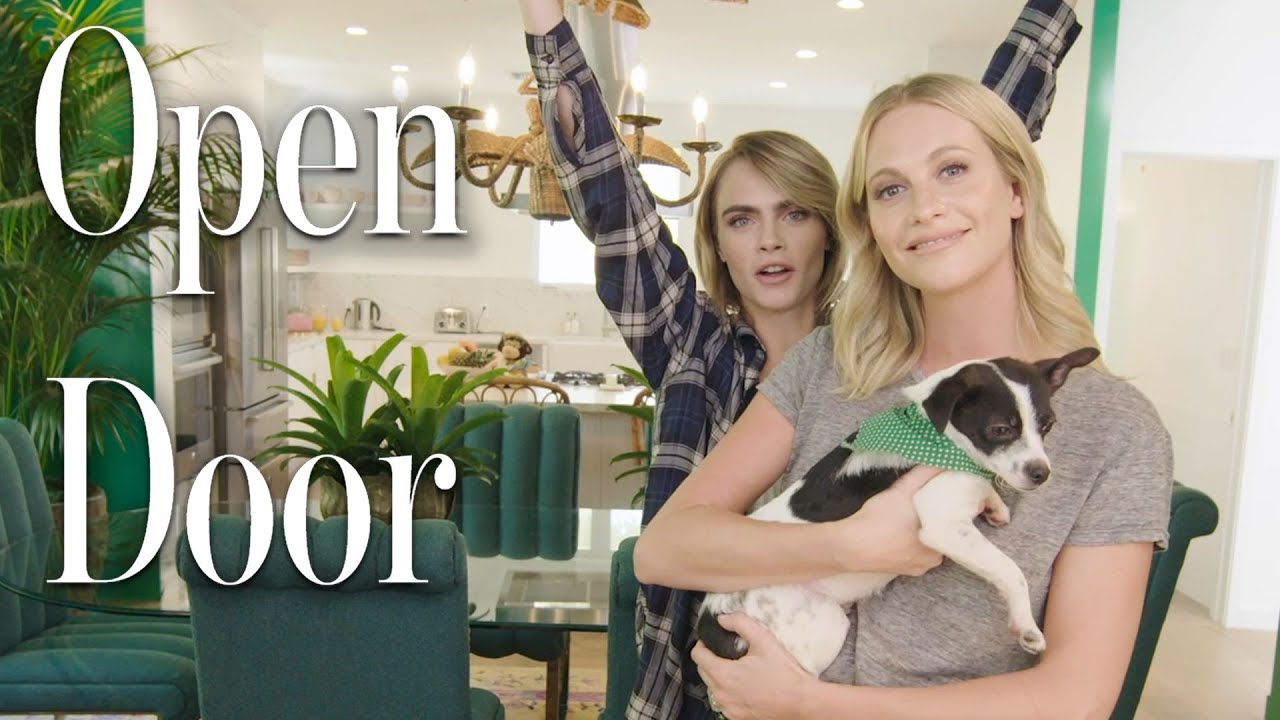 Inside Cara and Poppy Delevingne's Jungle-Themed Home | Open Door | Architectural Digest