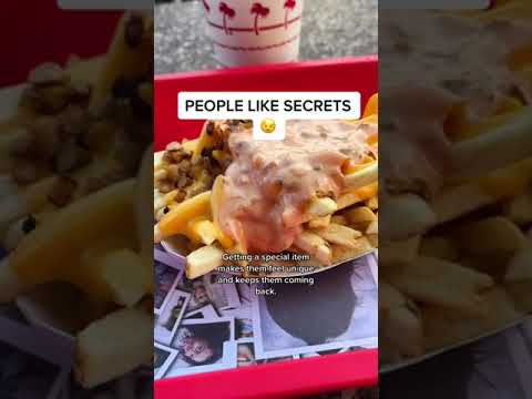 The Secret Behind In-N-Out's Secret Menu! 🍔🍟 #stepmobile #foodhacks #fastfood #education #business