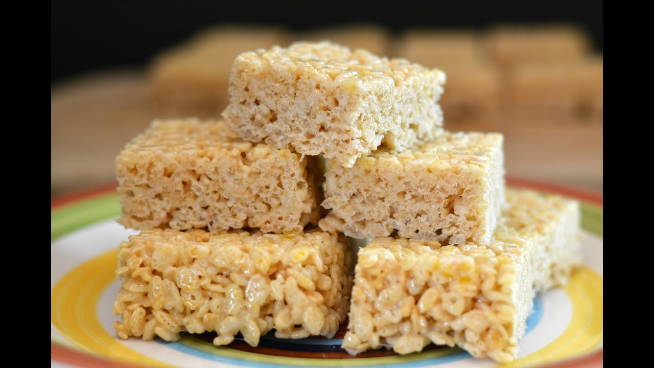 RICE KRISPIE TREATS | How To Make Rice Krispies Treats | SyS